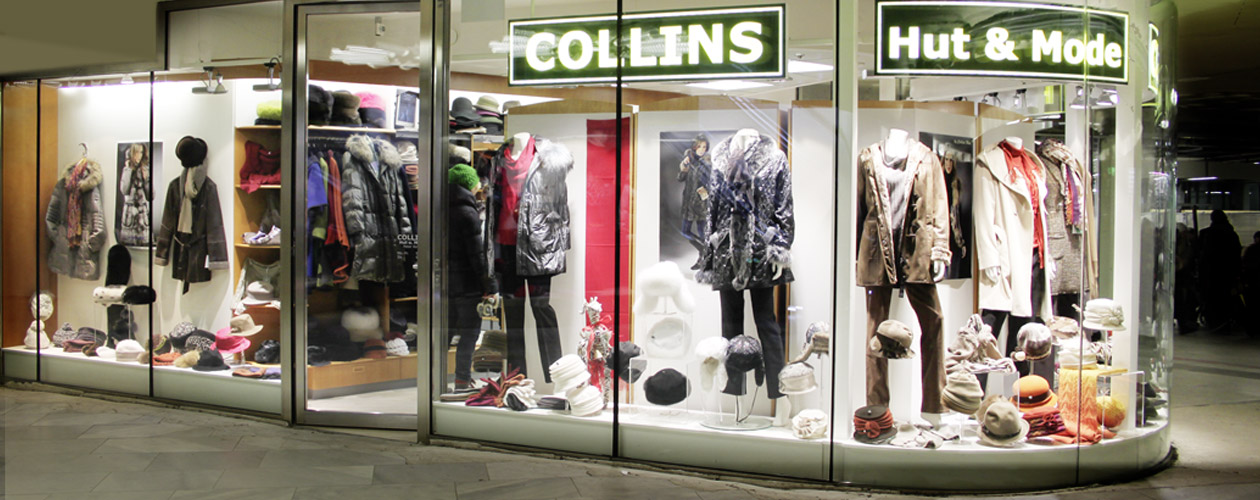 Collins Hut und Mode WIen Opernpassage Geschäft